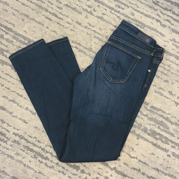 AG Adriano Goldschmied the stilt cigarette leg denim skinny jeans like new - Picture 4 of 8